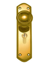 Superior Brass Entrance Knob 4 47.6mm Euro 48mm