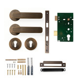 Aspen Lever Mortice Ent Set