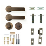 Aspen Lever Tub. Latch Priv. Set