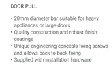 Belgravia Door Pull w B2B Fixing