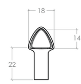 Casper T Knob 60mm