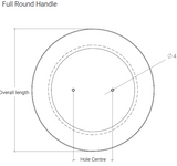 Daintree Full Round Timber Handle