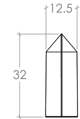Feltre D Handle 192mm