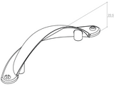 Florencia Cup Pull 64mm