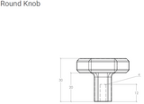 Hendrix Knob 32mm