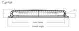 New Hampton Wide Cup Pull 96mm