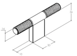 Point T Knob 110mm