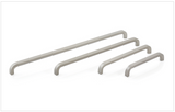 Trento D Handle Aluminium Brushed Nickel