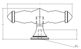 Trianon T Knob