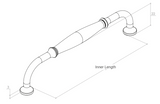 Winchester D Handle Pewter