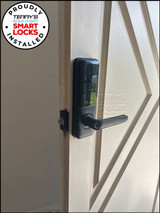 Austyle 59410 Lever Latch Set - Black