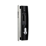Lockwood 8653 Sliding Security Door Lockset No Cylinder - Black