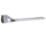 Lockwood Symphony 123 Lever On Interior Round Rose Fixed Half Set - Satin Chrome