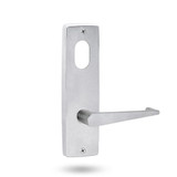 Lockwood 1901 Square End Plate with Cylinder & 133 Lever - Satin Chrome