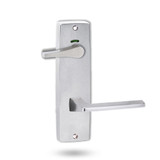 Lockwood 1941 Square End Plate Privacy Indicating DDA Turn & 178 Lever - Satin Chrome
