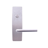 Lockwood 1803 Square End Plate with Emergency Turn & 97 Lever - Satin Chrome