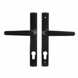 Lockwood Palladium Double Cylinder Set 85mm Pitch & 27 Lever - Black
