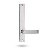 Lockwood NZ4912 Square End Plate with LED Lens & NZ59 Lever - Satin Chrome