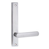 Lockwood 4905 Square End Plate with 106 Lever - Satin Chrome