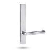 Lockwood 4805 Square End Plate with 144 Lever - Satin Chrome