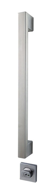 Lockwood Paradigm Paradigm Pull Handle Double Cylinder Deadbolt - Satin Stainess Steel