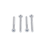 Lockwood Furniture Mount - Satin Chrome Screw M4x50 (Box of 10)