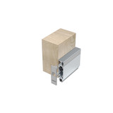 Lorient LAS8003 Hot Smoke Doorop Seal- Face Fix 0820 - Silver