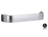 Lockwood 2905/131SC - Interior Round-End Brass Plate - Lever Only - Lever 131 - Satin Chrome