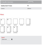 Lockwood 206 Exterior Plate Female Symbol Full Infill - Satin Stainess Steel
