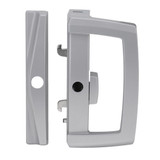 Lockwood Onyx D Handle/Slim Pull No Strike No Cylinder - Silver