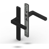 Lockwood Palladium Dummy Set 85mm Pitch & 29 Lever - Black