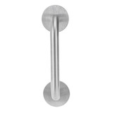 Lockwood 260 Series Interior Blank Round Rose - P2 Pull Handle | Satin Stainless Steel