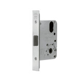 Lockwood 3574 Passage Latch - Mortice Lock 60mm Backset - Satin Chrome