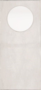 Lockwood 222D Concealed Fix Plate with Cylinder Hole - Satin Stainess Steel