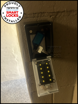 ABUS Key Garage - Wall Mounting - Push Button Key Storage Box – KG747LC Installed by Terry's Locksmiths