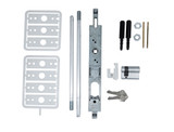 Lockwood Twin Bolt FD locking No Furniture + Standard Rods & Tips + 1/2 Cylinder