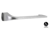 Lockwood 4904/124SC - Interior Narrow Plate - Square-End Brass - Lever 124 - Satin Chrome