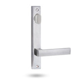 Lockwood 4904/101SC - Interior Narrow Plate - Square-End Brass - Lever 101 - Satin Chrome