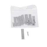 Lockwood Flat Turn Snib Tailbar & Split Pin (Box of 10)