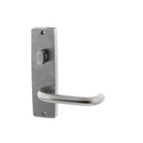 Lockwood 1904 Square End Plate with Turn & 70 Lever - Satin Chrome
