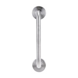 Lockwood 1220 Symphony Interior Blank Round Rose with B3 D-Pull - Satin Chrome