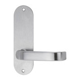 Lockwood 213 Interior Plate & 74 Lever - Satin Stainless