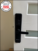 ML NX6 Digital Lock installation photo