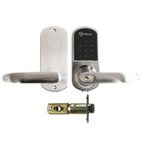 McGrath SJ8015 Digital Lever Tubular - 60/70mm BackSet - Smartlock