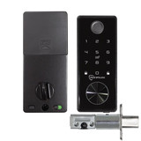 X3 Digital 60/70mm Adjustable Deadbolt (Black)
