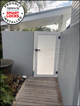 McGrath Ascot Double Sided Smartlock - suits external gates - 60mm BackSet