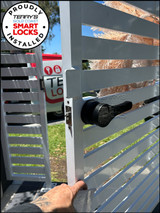 McGrath Ascot Double Sided Smartlock - suits external gates - 60mm BackSet