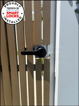 McGrath Ascot Double Sided Smartlock - suits external gates - 60mm BackSet