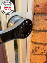 McGrath Ascot Double Sided Smartlock - suits external gates - 60mm BackSet