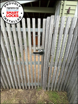 McGrath Ascot Double Sided Smartlock - suits external gates - 60mm BackSet